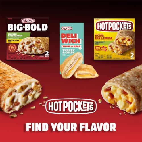 Hot Pockets Hot Ones™ Smokey Green Chili Cheesesteak Perspective: bottom