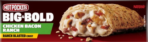 Hot Pockets Frozen Snack - Big & Bold Chicken Bacon Ranch Perspective: bottom