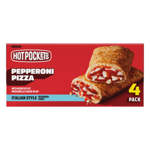 Hot Pockets® Pepperoni Pizza Sandwiches Perspective: bottom