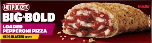 Hot Pockets® Big & Bold Double Pepperoni Pizza Sandwiches Perspective: bottom