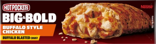 Hot Pockets® Frozen Snack Big & Bold Buffalo Style Chicken Sandwich Perspective: bottom