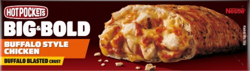 Hot Pockets® Frozen Snack Big & Bold Buffalo Style Chicken Sandwich Perspective: bottom