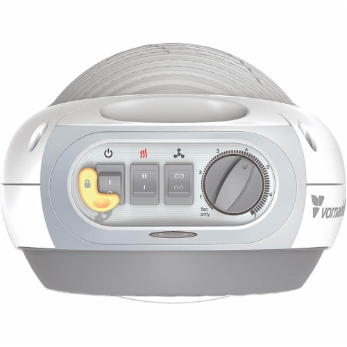 Vornado Baby 100 sq. ft. Electric Heater and Fan - Case Of: 1; Perspective: bottom