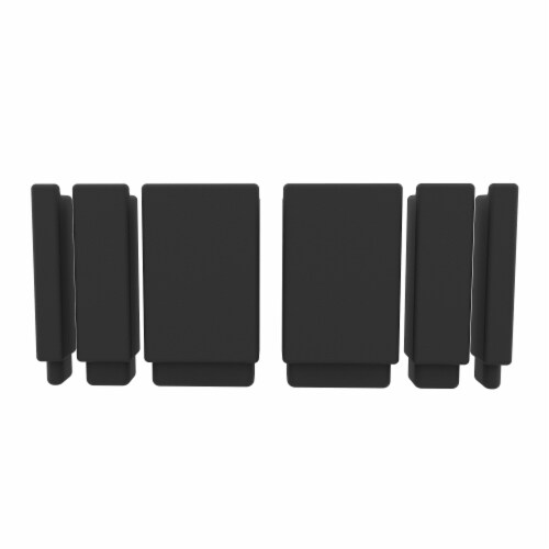 Sharper Image Portal Window Fan - Black Perspective: bottom