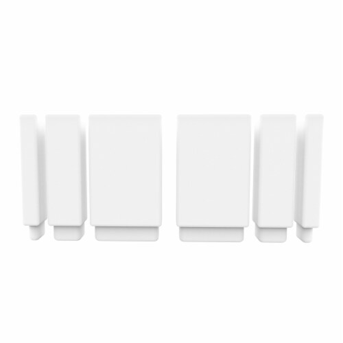 Sharper Image Portal Window Fan - Ice White Perspective: bottom