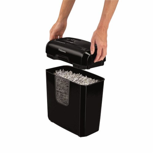 Fellowes® Powershred 6C Cross-Cut Paper Shredder Perspective: bottom