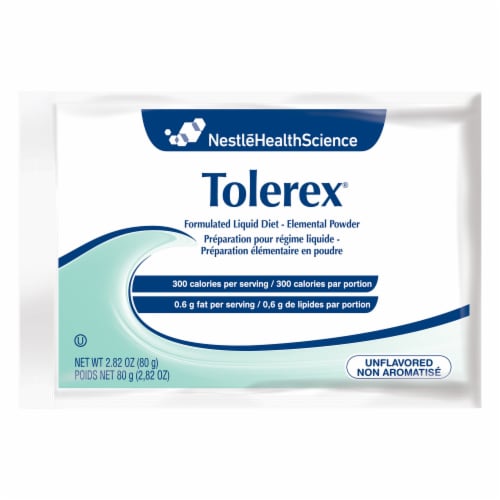 Nestle Health Science Tolerex® Liquid Diet Elemental Powder Perspective: bottom