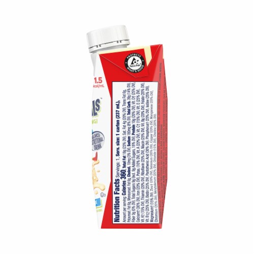 Boost Kid Essentials 1.5 Pediatric Oral Supplement Vanilla 8 oz Carton 24 Ct Perspective: bottom