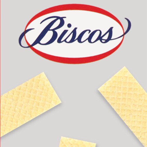 Biscos Creme Filled Sugar Wafers Perspective: bottom
