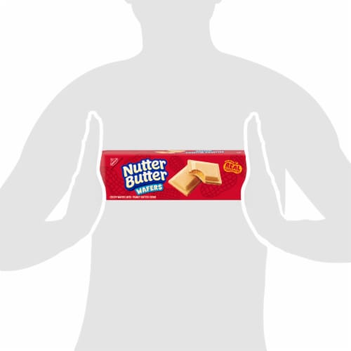 NUTTER BUTTER Peanut Butter Wafer Cookies Perspective: bottom