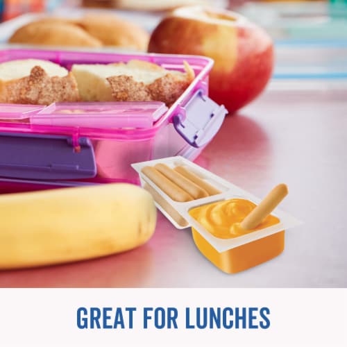 Handi-Snacks Premium Breadsticks 'N Cheesy Dip Snack Packs Perspective: bottom