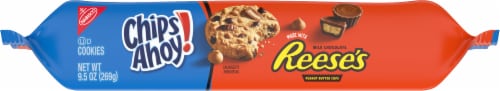 Chips Ahoy! Reese's Peanut Butter Cup Cookies Perspective: bottom
