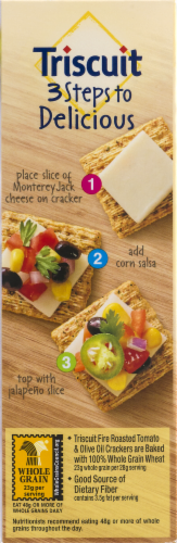 Triscuit Fire Roasted Tomato & Olive Oil Crackers Perspective: bottom