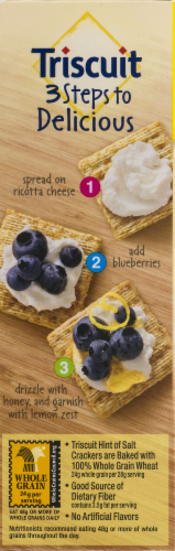 Triscuit Hint of Salt Crackers Perspective: bottom