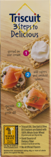 Triscuit Sea Salt & Dill Crackers Perspective: bottom