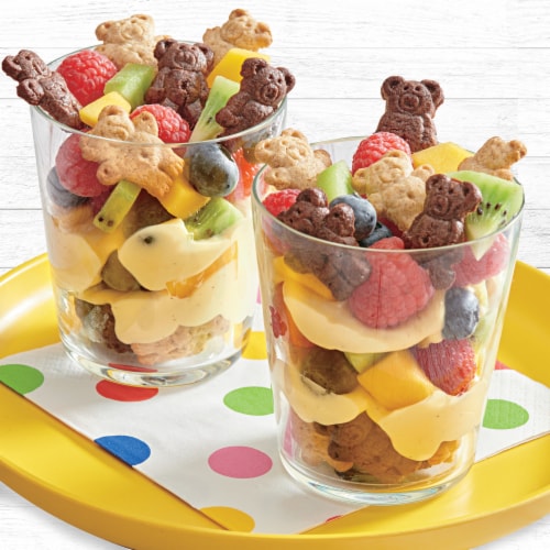 Teddy Grahams Honey Graham Snacks Perspective: bottom