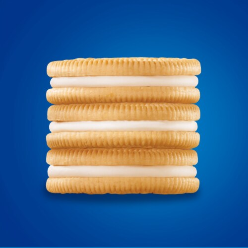 Oreo Golden Sandwich Cookies Family Size Perspective: bottom