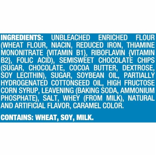 NABISCO CHIPS AHOY! COOKIES 1X54.6 OZ Perspective: bottom