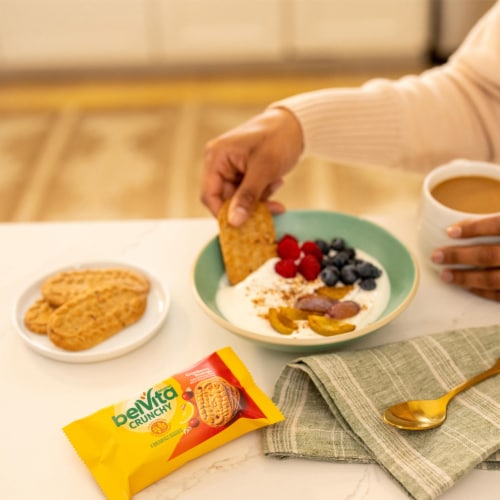 Belvita Cranberry Orange Breakfast Biscuits Perspective: bottom