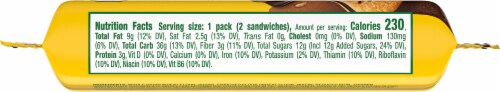 belVita Sandwich Dark Chocolate Creme Breakfast Biscuit Perspective: bottom