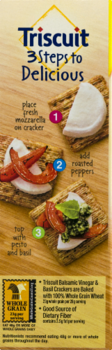 Triscuit Balsamic Vinegar & Basil Crackers Perspective: bottom