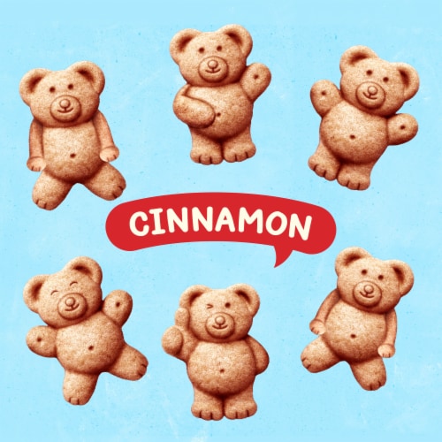 Teddy Grahams Cinnamon Graham Snacks Perspective: bottom