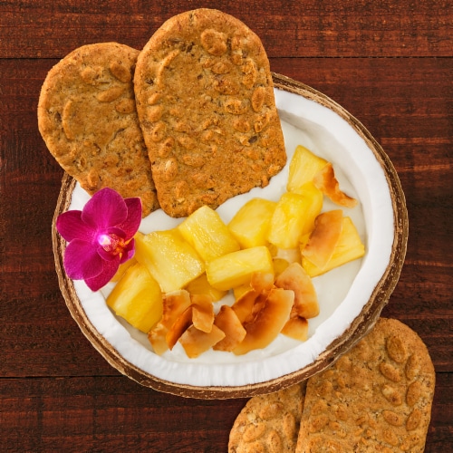 Belvita Toasted Coconut Breakfast Biscuits Perspective: bottom