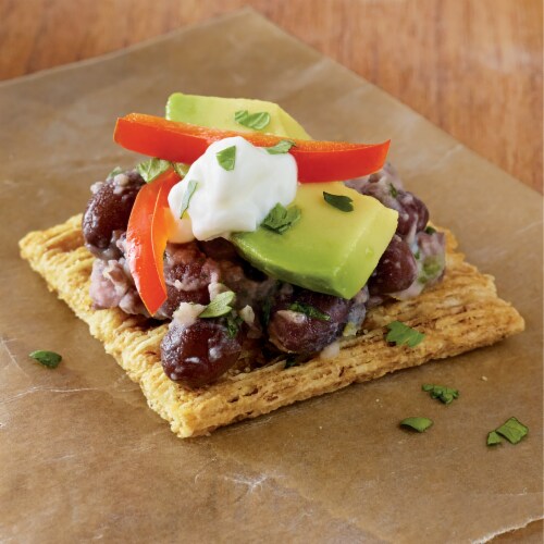 Triscuit Hint Of Sea Salt Whole Grain Vegan Crackers Perspective: bottom