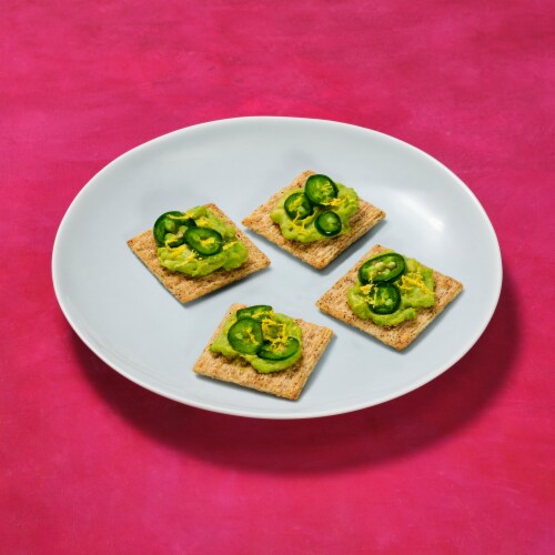 Triscuit Rosemary & Jalapeno With Chia Seeds Whole Grain Wheat Crackers Perspective: bottom