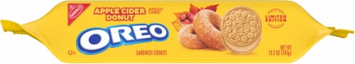 Oreo Limited Edition Apple Cider Donut Sandwich Cookies Perspective: bottom