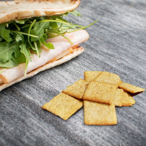 Wheat Thins Reduced Fat Whole Grain Wheat Crackers Family Size Perspective: bottom