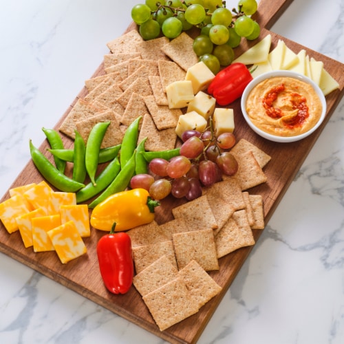 Wheat Thins Hint Of Salt Low Sodium Whole Grain Wheat Crackers Perspective: bottom