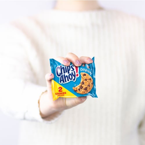 Chips Ahoy! Original Chocolate Chip Cookies Perspective: bottom