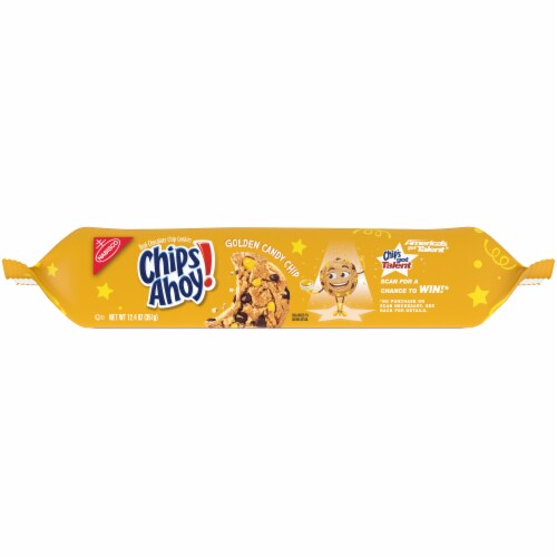 Chips Ahoy! Golden Candy Chip Cookies Perspective: bottom