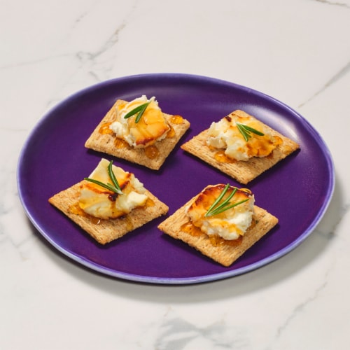 Triscuit Rosemary & Olive Oil Whole Grain Wheat Crackers Family Size Perspective: bottom
