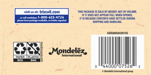 Triscuit Thin Crisps Applewood Barbecue Crackers Perspective: bottom