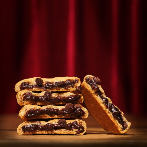 CHIPS AHOY! Chewy Hershey's Fudge Filled Soft Chocolate Chip Cookies Perspective: bottom