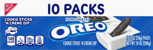 Handi-Snacks Oreo Sticks and Cream Packs Perspective: bottom