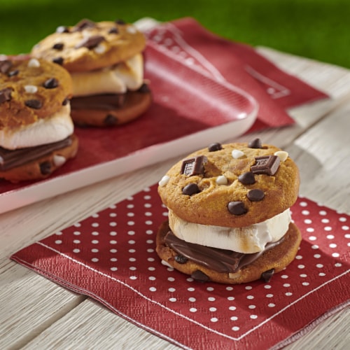 CHIPS AHOY! Chewy Hershey's S'mores Milk Chocolate Chip Cookies Perspective: bottom