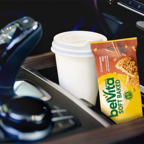 belVita Soft Baked Cinnamon Oat Breakfast Biscuits Perspective: bottom