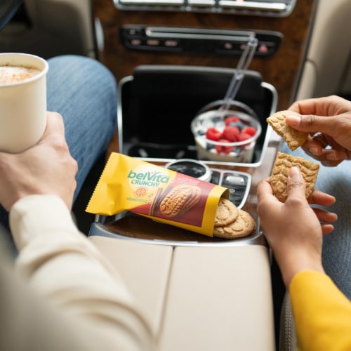 CLIF BAR Minis Energy Bars & belVita Crunchy Breakfast Biscuits Variety Pack Perspective: bottom