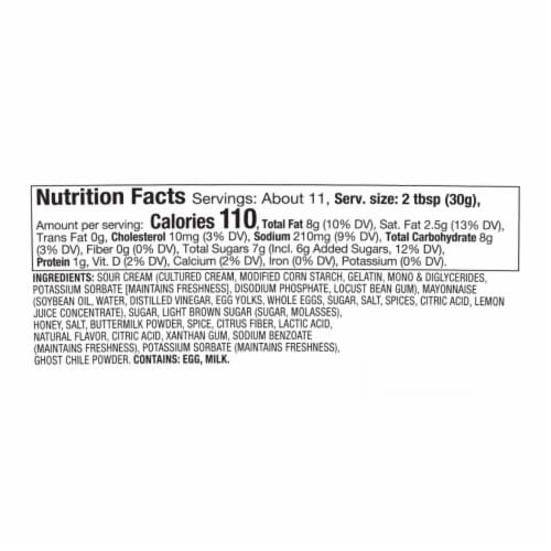 Fresh Cravings® Hot Honey Veggie Dip Perspective: bottom