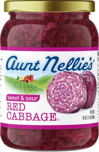Aunt Nellie's Sweet & Sour Red Cabbage Perspective: bottom