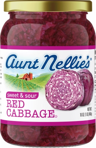 Aunt Nellie's Sweet & Sour Red Cabbage Perspective: bottom