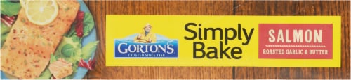 Gorton's® Simply Bake Roasted Garlic & Butter Salmon Fillets Perspective: bottom