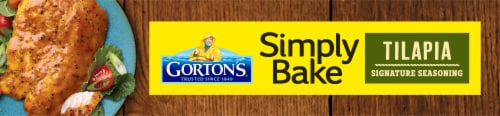 Gorton's® Simply Bake Signature Seasoning Tilapia Fillets Perspective: bottom