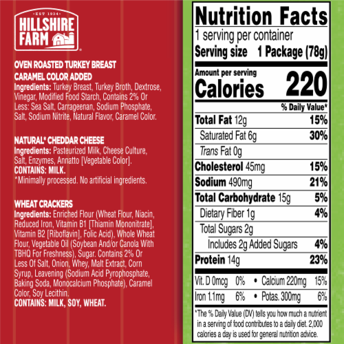 Hillshire Farm Snack Kits - Turkey & Cheddar Perspective: bottom