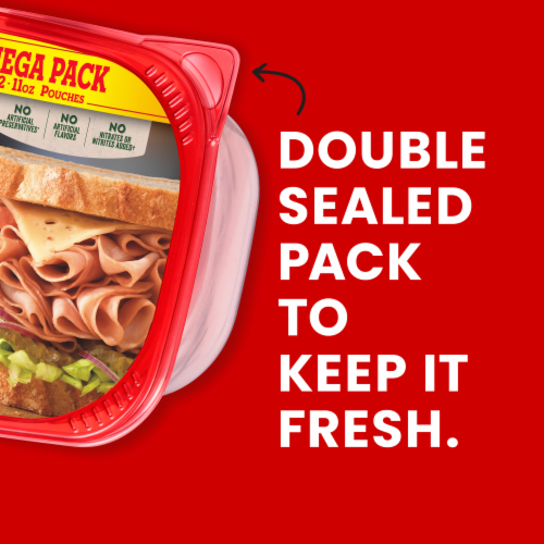 Hillshire Farm Ultra Thin Sliced Honey Ham Sandwich Meat Perspective: bottom