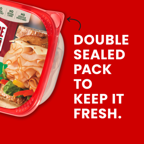 Hillshire Farm Ultra Thin Sliced Honey Roasted Turkey Breast Sandwich Meat Perspective: bottom