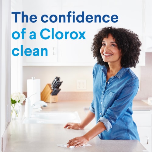 Clorox Concentrated Formula Regular Disinfecting Bleach Perspective: bottom